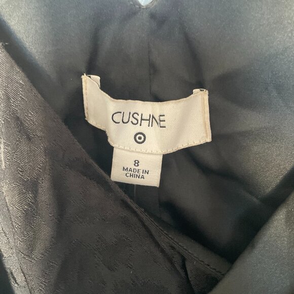 Cushnie x Target NWT Black Asymmetrical Black Leopard Mini Dress - Picture 3 of 7